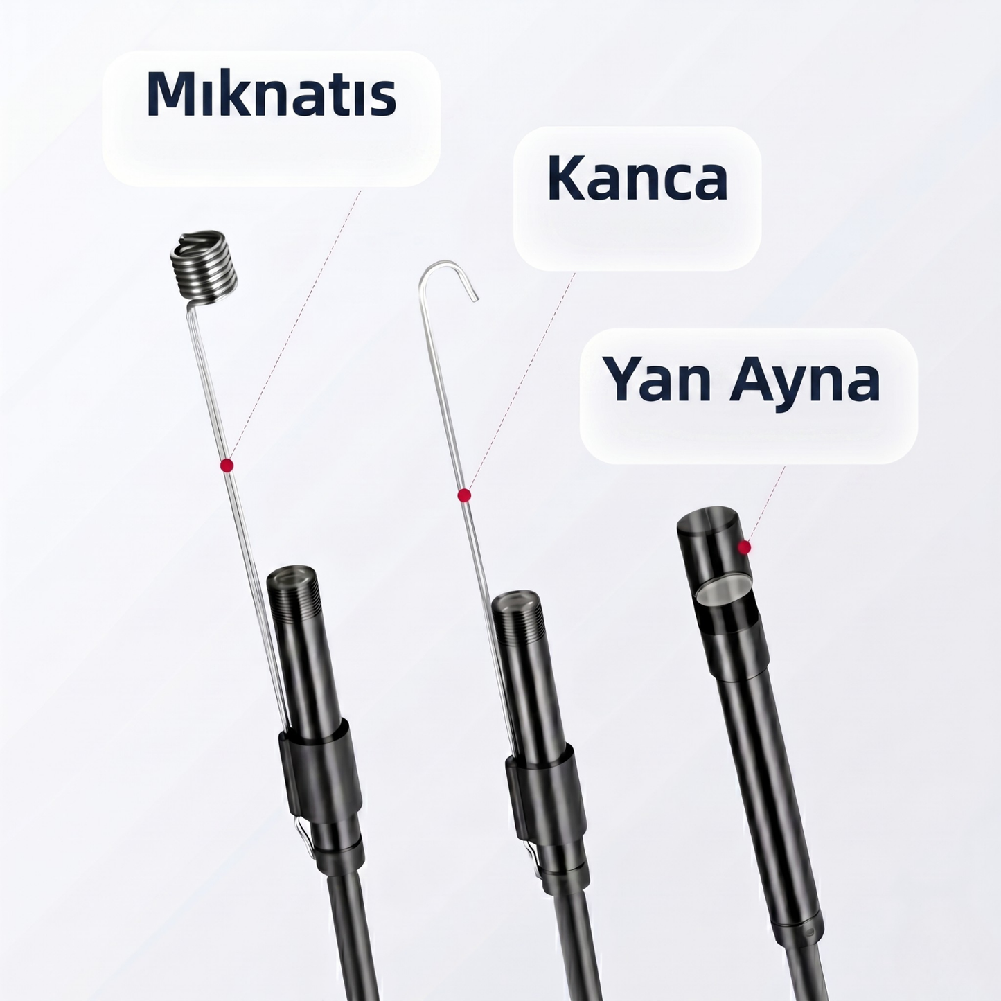 HD Endoskop Kamera: Dayanıklı ve Yüksek Çözünürlüklü İnceleme Kamerası