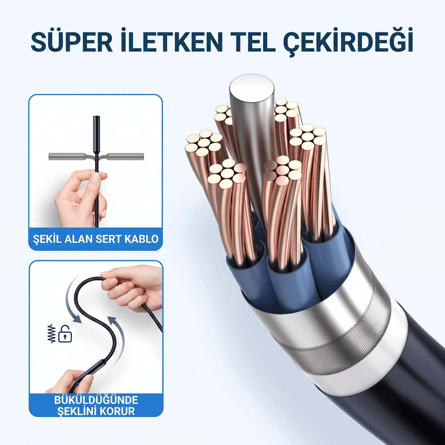 HD EndosTech Kamera: iPhone Ve Android Uyumlu İnceleme Kamerası